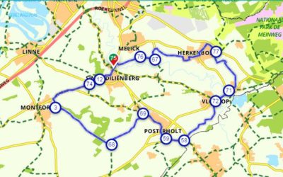 Geluksroute Roerdalen fietsen