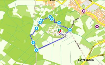 Startpunt wandel- en fietsroutes