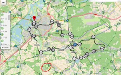 Fietstocht langs aspergevelden en Roermond