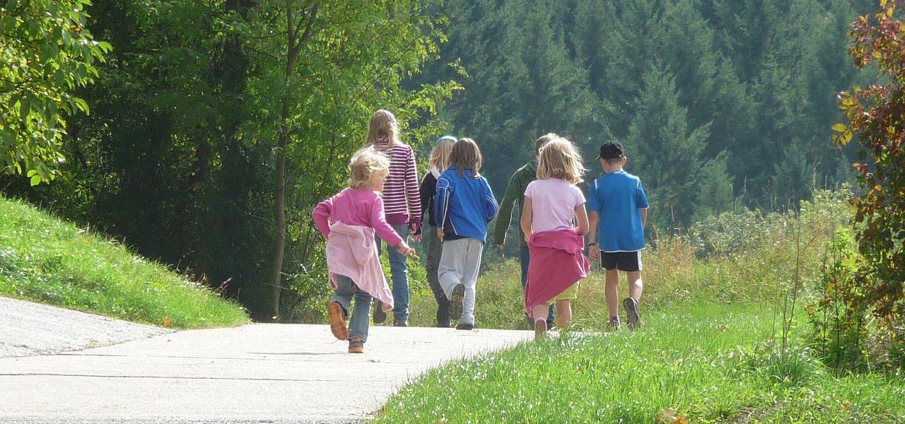meivakantie erop uit met zn allen
